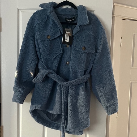 NWT EN SAISON ELIA Shacket size S - Picture 3 of 5